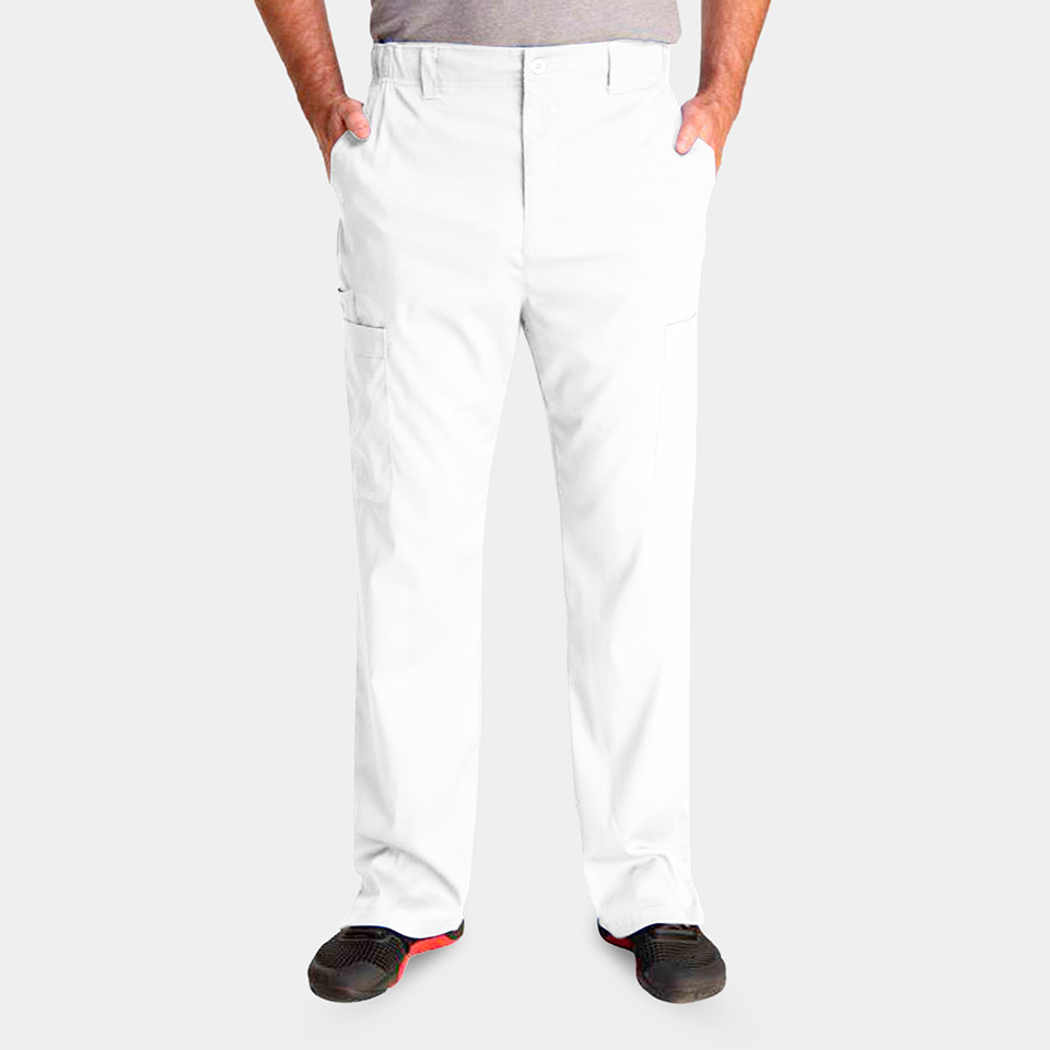 Men  Pant  6851  Mens Half Elastic Waistband Pant