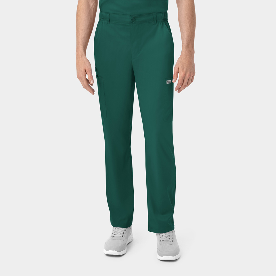 Men  Pant  6851T  Mens Half Elastic Waistband Pant Garment Type Tall