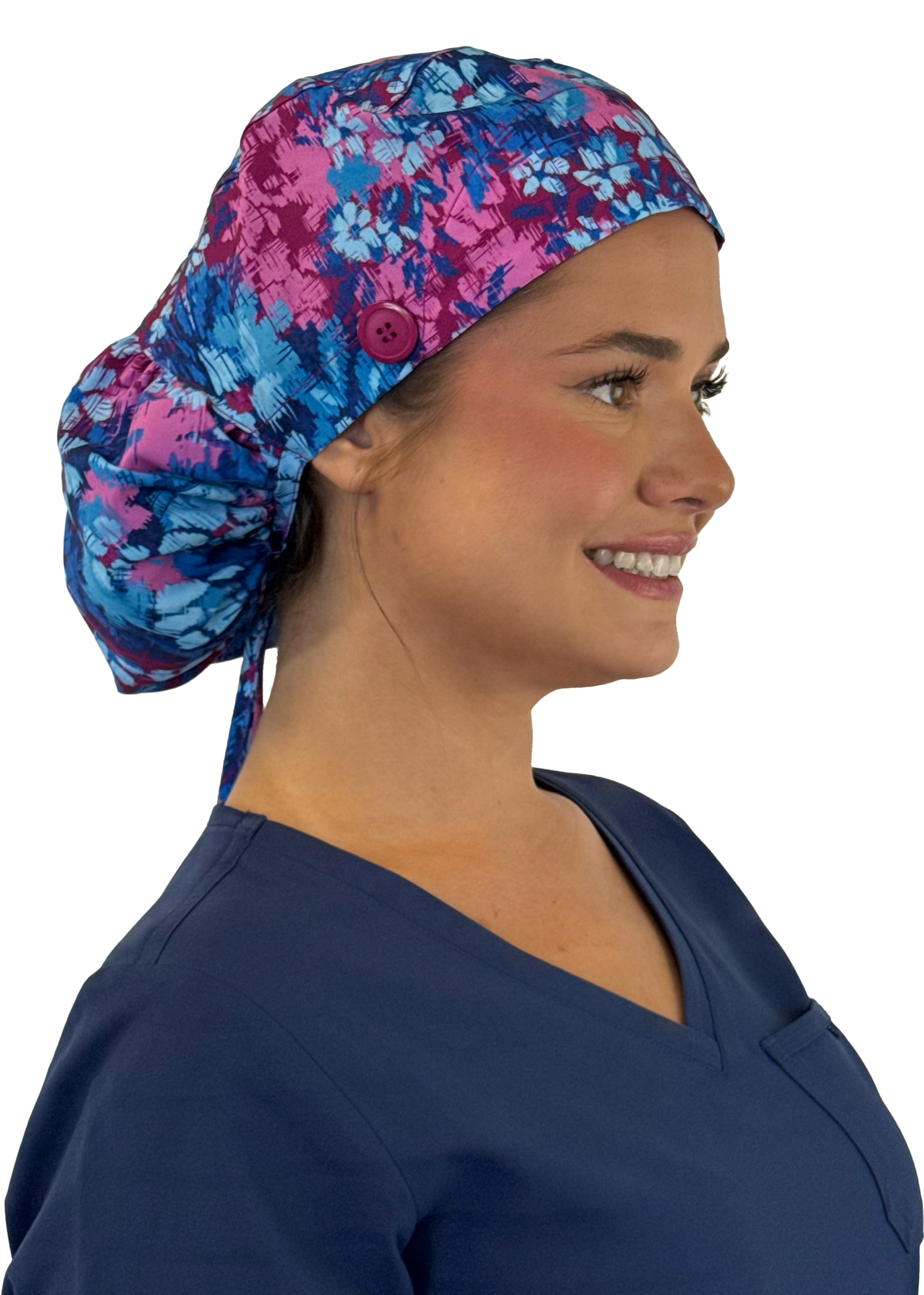 Women  Accessory  8021  Ponytail Scrub Cap