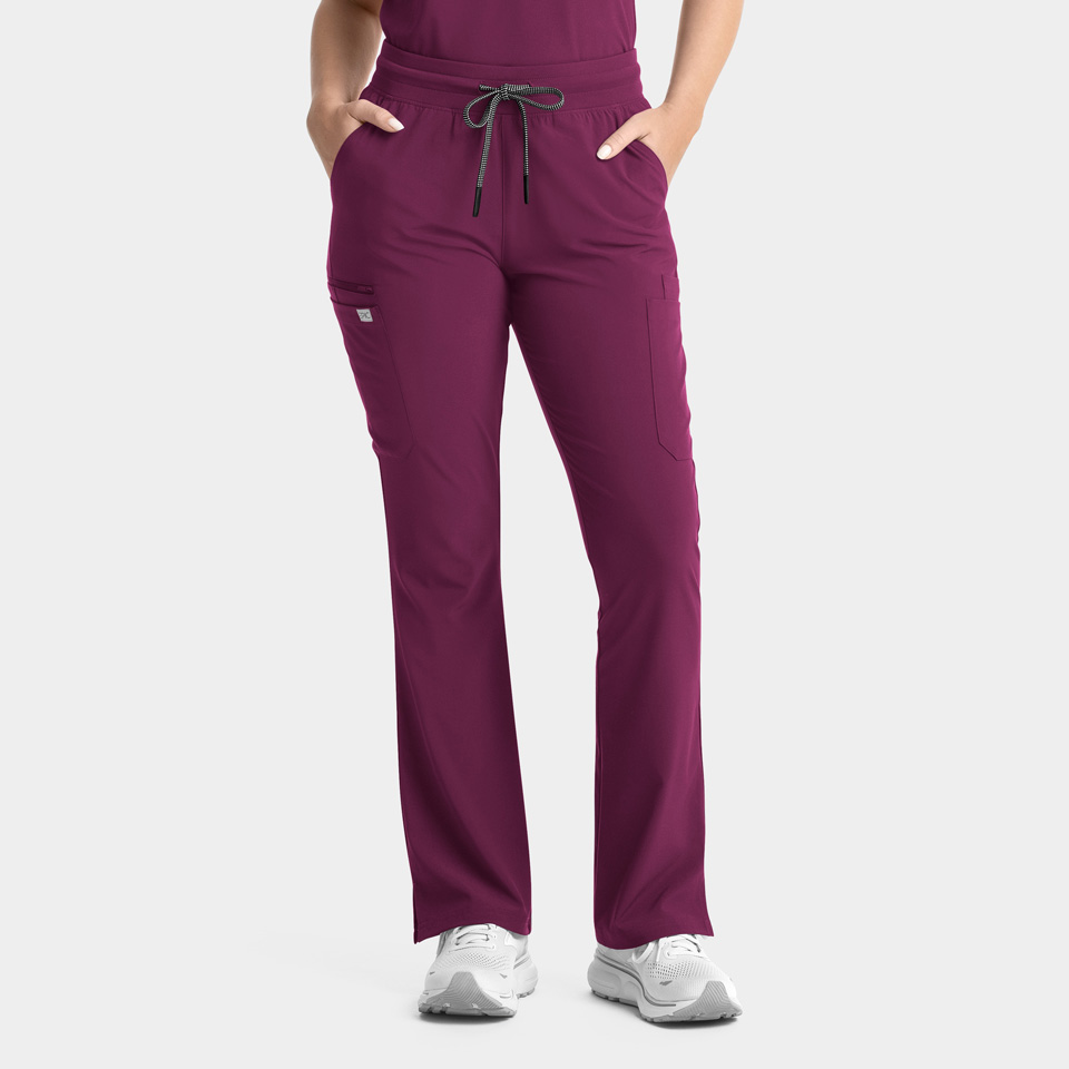 Women Pant  9813P  Womens Yoga Waistband Flare Pant Garment Type Petite