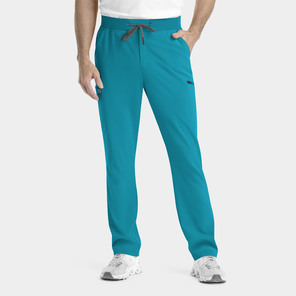 Men  Pant  9851  Mens Tapered Leg Pant